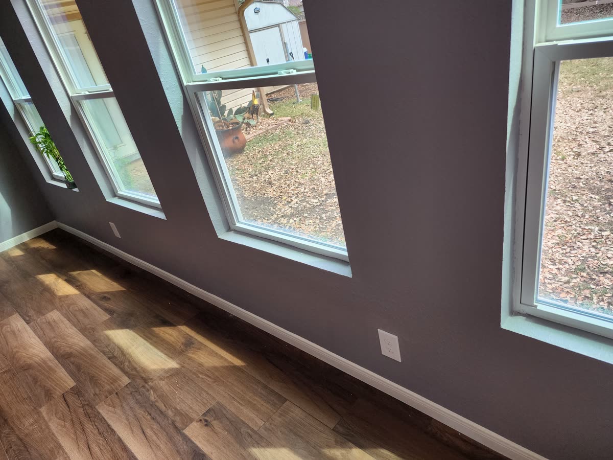 Room addition project — March 2025