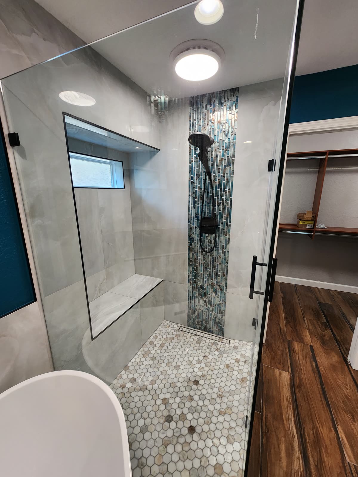Bathroom remodel project — May 2025 (photo 9 of 12)