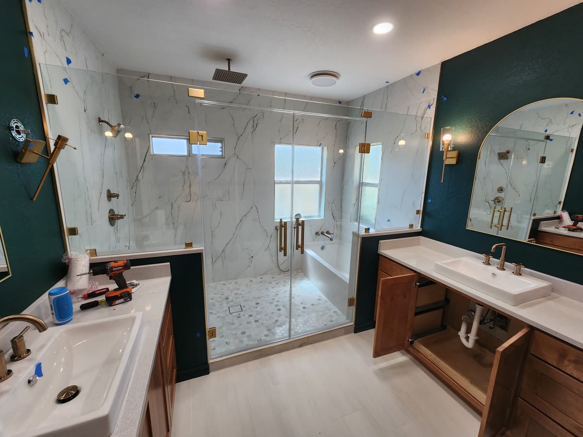 Bathroom remodel project — August 2025 (photo 3 of 8)