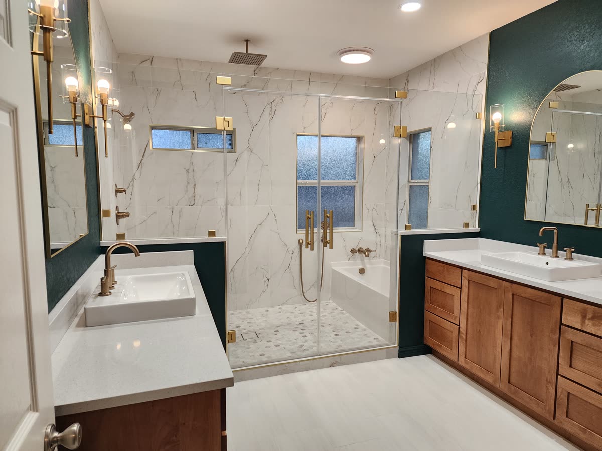 Bathroom remodel project — August 2025 (photo 4 of 8)