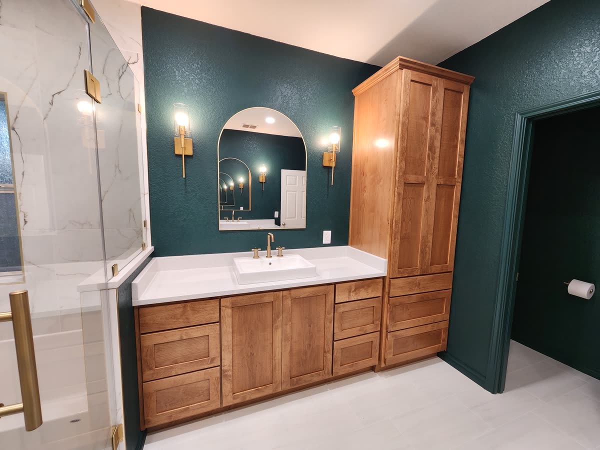 Bathroom remodel project — August 2025 (photo 5 of 8)