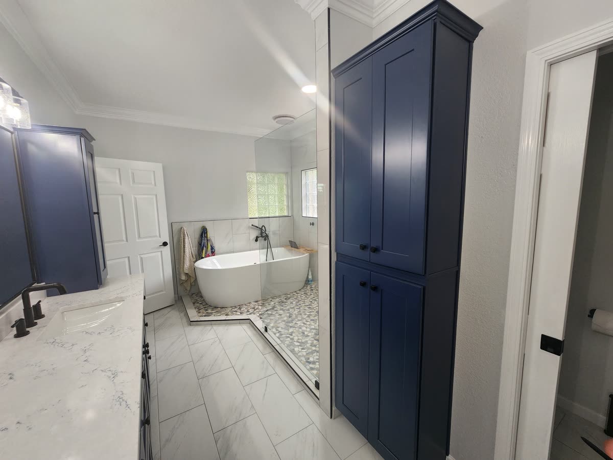 Bathroom remodel project — April 2026 (photo 3 of 4)