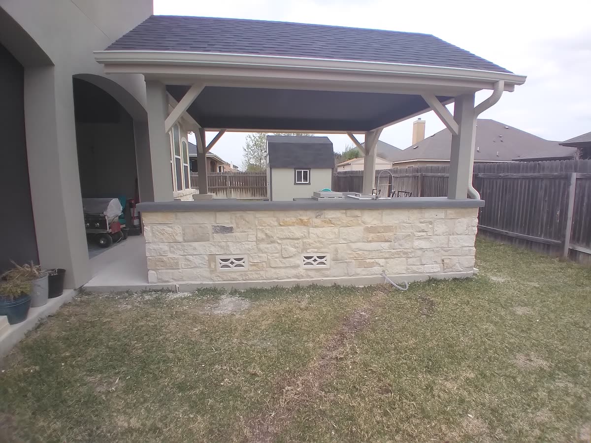 Patio remodel project — March 2022 (photo 1 of 3)
